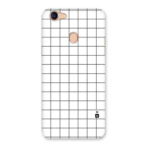 Simple Checks Back Case for Oppo F5 Youth